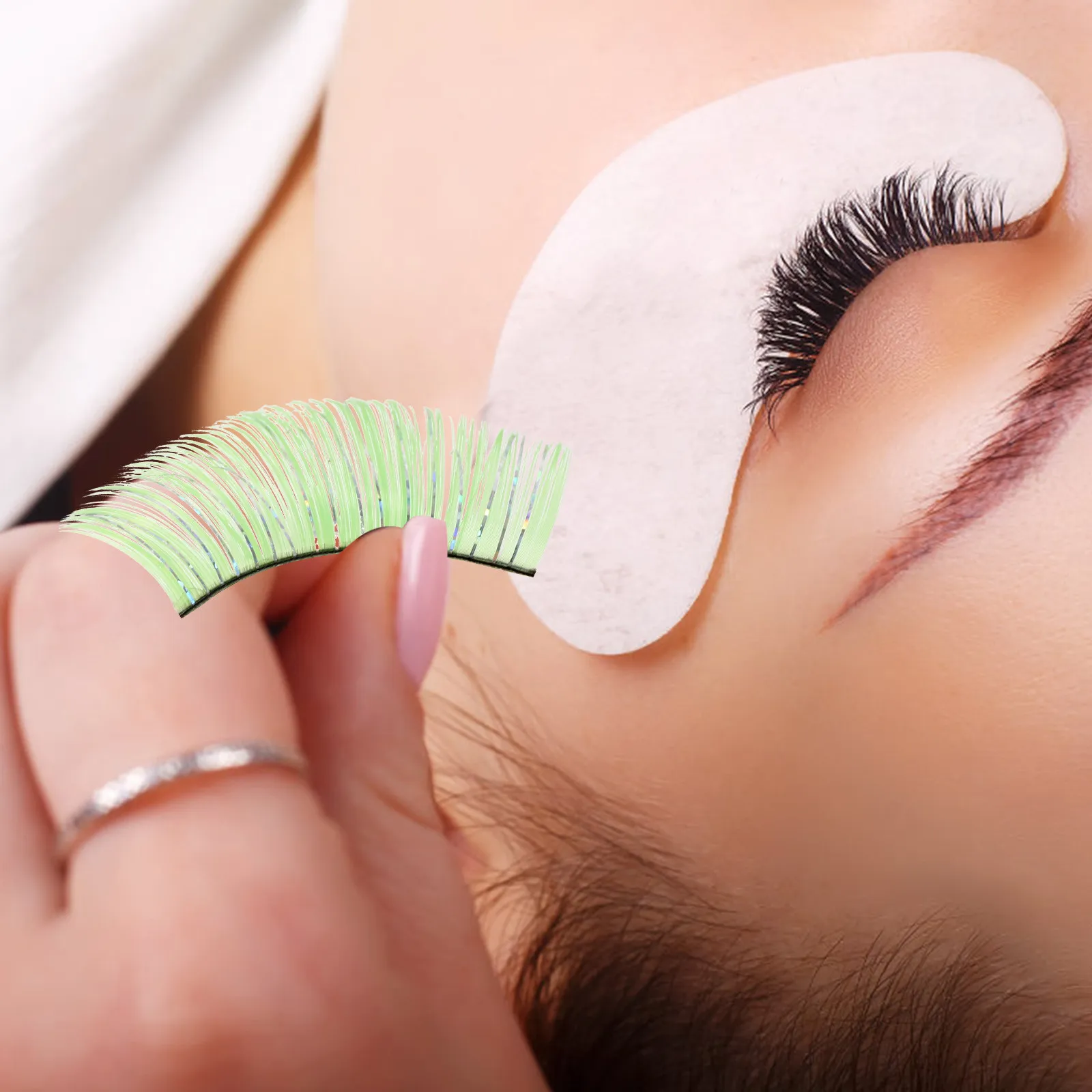 

5 пар накладных ресниц, удлиненные, из высококачественного материала, для женщин, для сценических выступлений, естественный вид