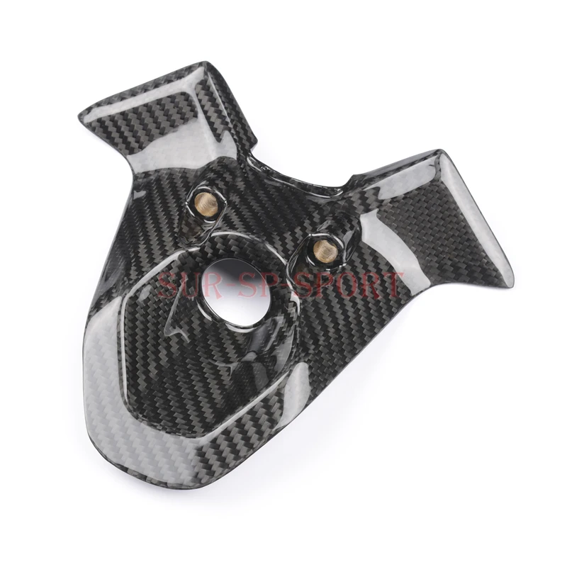 For Ducati 848 1098 1198 Key Ignition Switch Cover Guard Fairing Full Carbon Fiber 100%