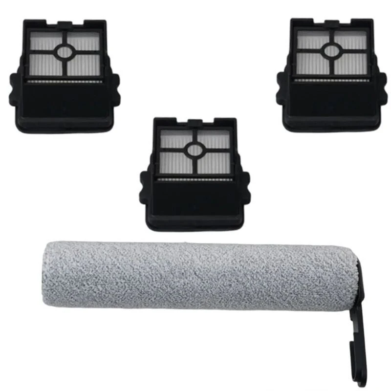 [NEW!A93G】 For AC1 For Elite Replacement Parts:Main Roller Brush& Filter For Ultenic Wet Dry Vacuum Cleaner Brush Set
