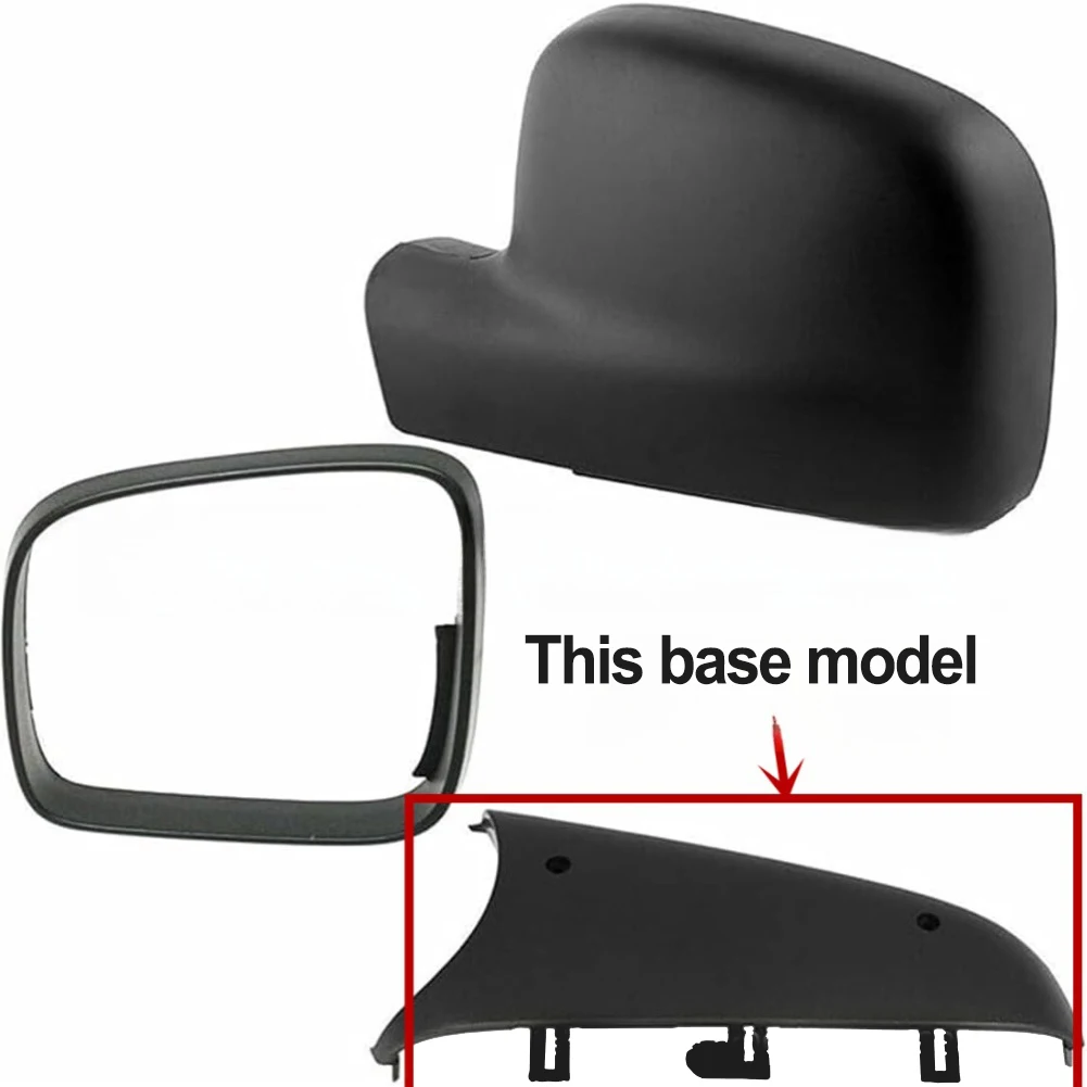 1/2pcs Left Right Side Rearview Mirror Cover Mirror Cap Cover Mirror Cap Bottom FOR Caddy Mk3 2004-2015 For T5 7E1857603