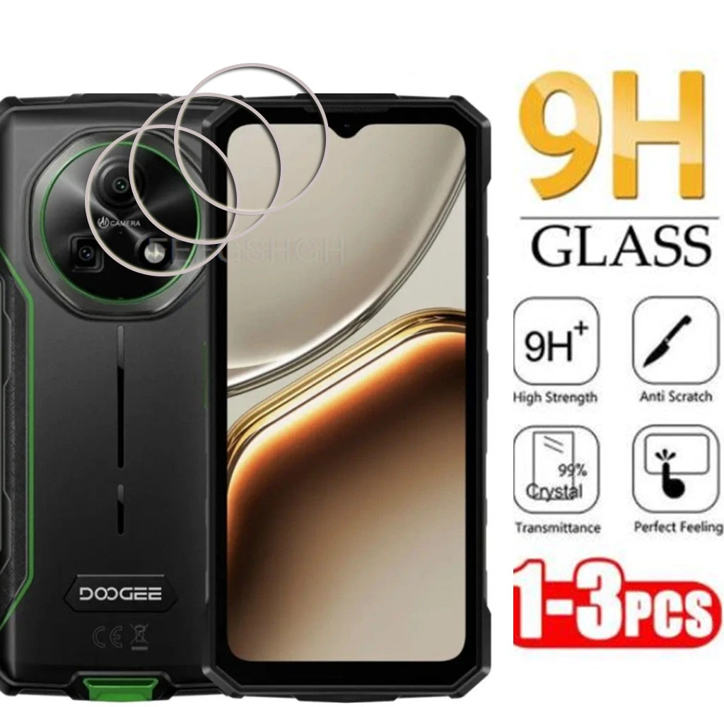 3D 9H HD Camera Lens Film For Doogee Fire 7 6.6" 2025 Doogee Fire7 FIRE 7 FIRE7 Tempered Glass Back Protector Cover