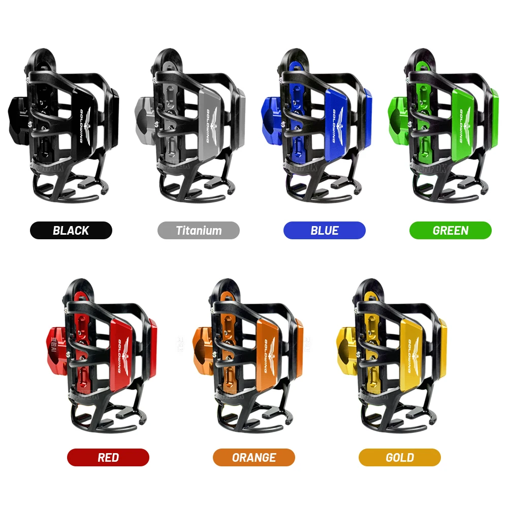 لهوندا GL1800 الذهب الجناح NT1100 NT 1100 دراجة نارية شرب كأس الماء حامل زجاجة ماء حامل قفص الزجاجات الملحقات