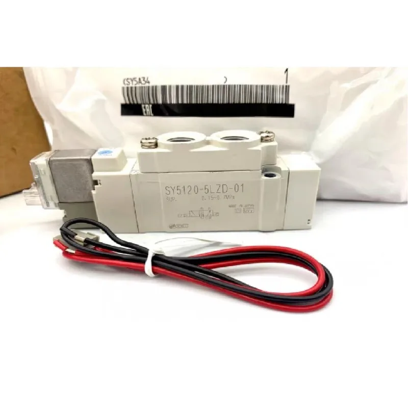 The latest original SMC solenoid valve SY3320/3220/3120/3520/3420-3/4/5/6LZD-M5-C4-C6