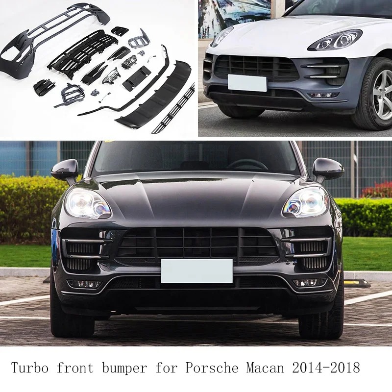 Bodykit for Porsche Macan 95B.1 upgrades modified Turbo front bumper 2014-2018 modified Macan