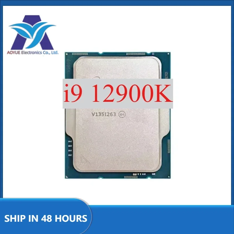 1pcs Intel Core i9 12900K 3.1 GHz Sixteen-Core Twenty-Four-Thread CPU 10NM L3=20M 125W LGA 1700 Perfect test