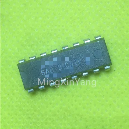 5PCS SAE81C52P DIP-16 Integrated Circuit IC chip
