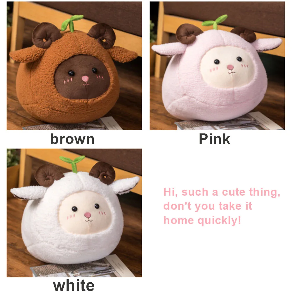 

Плюшевые куклы-овцы, детские милые животные, мягкие игрушки, подарки для девочек