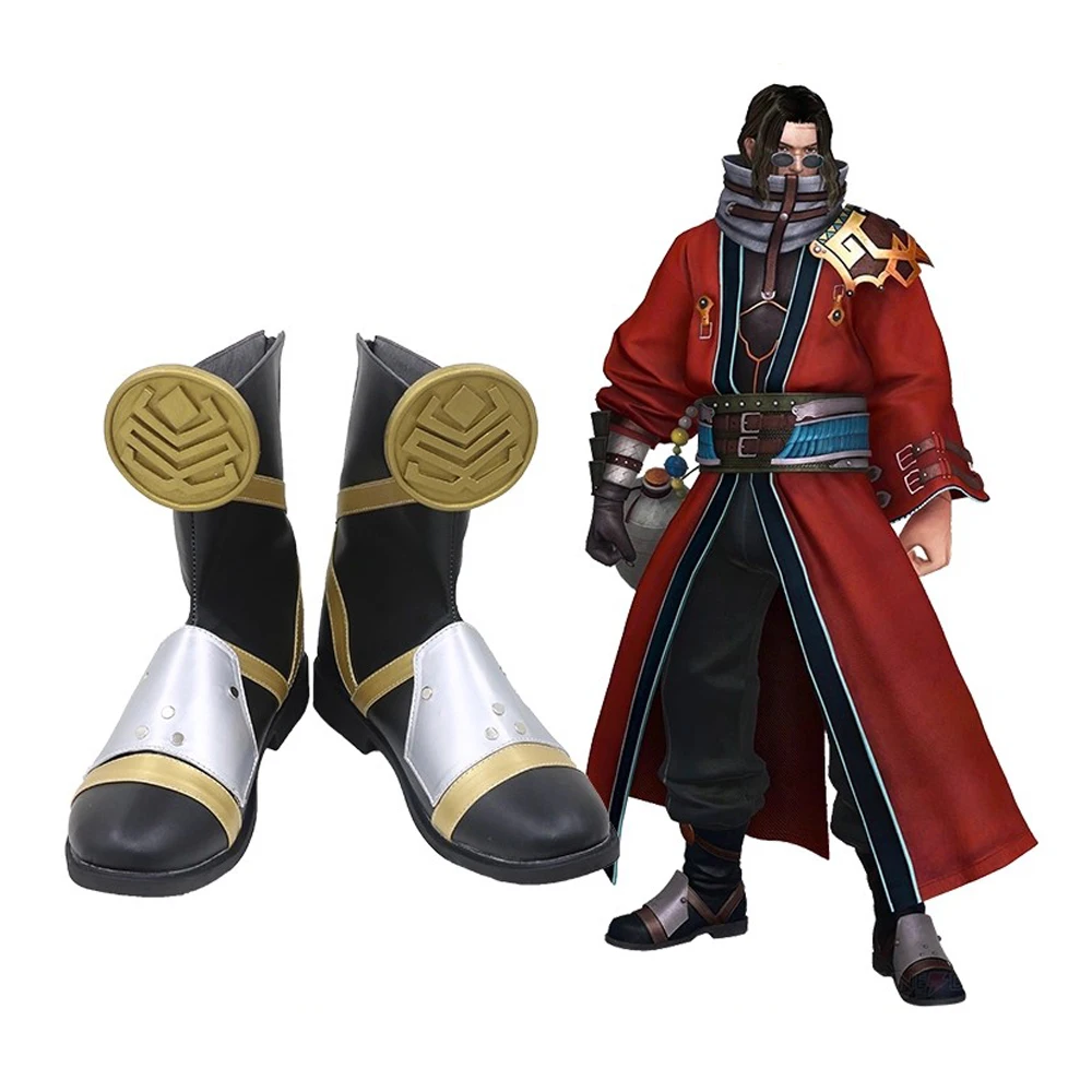 เกมออรอน ไฟนอลแฟนตาซี X FFX FF10 คอสเพลย์รองเท้ารองเท้าอะนิเมะฮาโลวีนปาร์ตี้คริสต์มาสผู้ใหญ่ผู้หญิงผู้ชายเครื่องแต่งกายอุปกรณ์ประกอบฉาก