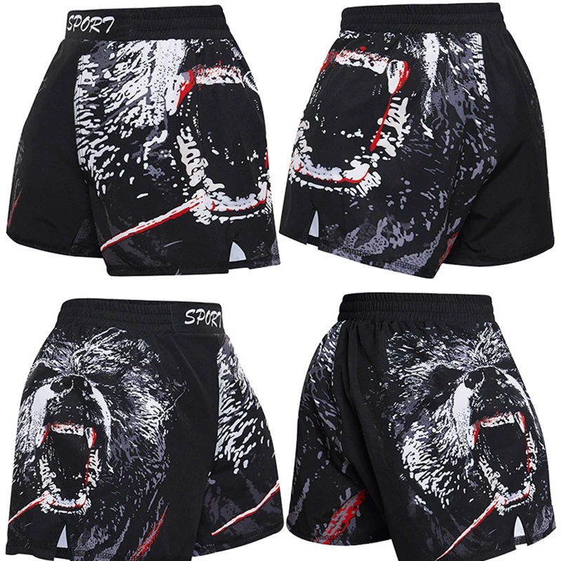 Rashguard For Kids 4PCS  Sport Suit MMA Compression T-Shirt+Pant Muay Thai Shorts Children Jiu Jusit Bjj Clothing Running Sets