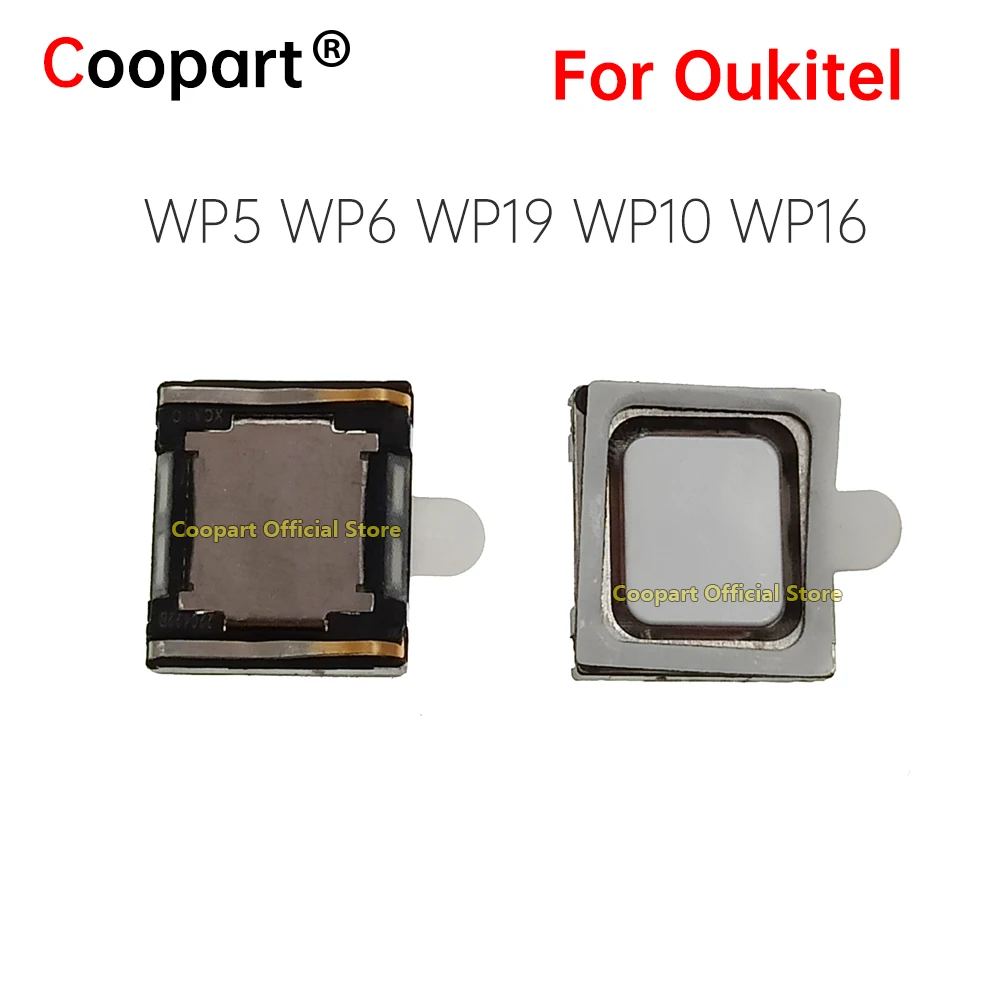 2Pcs New Coopart For Oukitel WP5 WP6 WP19 WP10 WP16 Front Earpiece Speaker Receiver Ear speaker Fixing Parts Repair Accessories