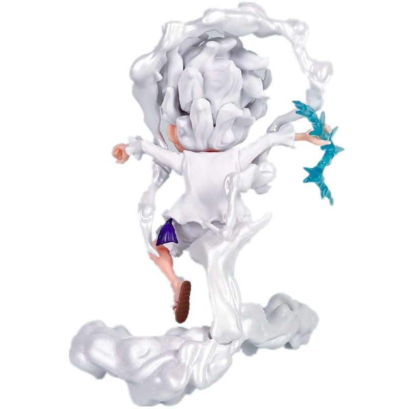 Personaje de anime de una pieza, 16cm, Dios del sol, Niga, Luffy, versión Q, estatua de pvc, modelo de muñeca móvil, colección de juguetes, regalo, adornos de muñecas