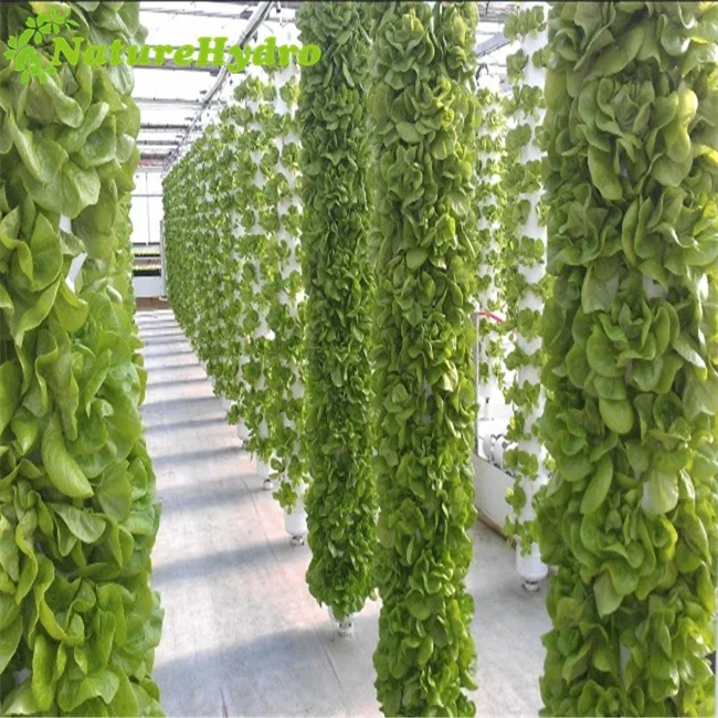 Greenhouse Hanging Vertical Aeroponic Hydroponic Planting Tower Garden System
