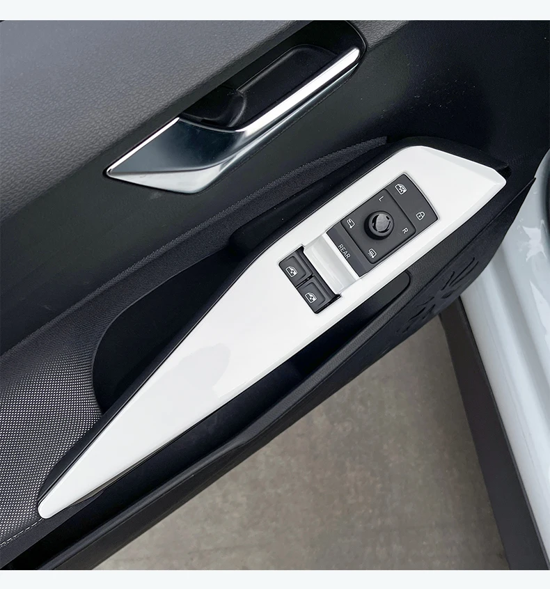 Car Door Window Lift Panel Door Armrest Panel Protective Modification Interior for Volkswagen ID.3 ID.4X CROZZ