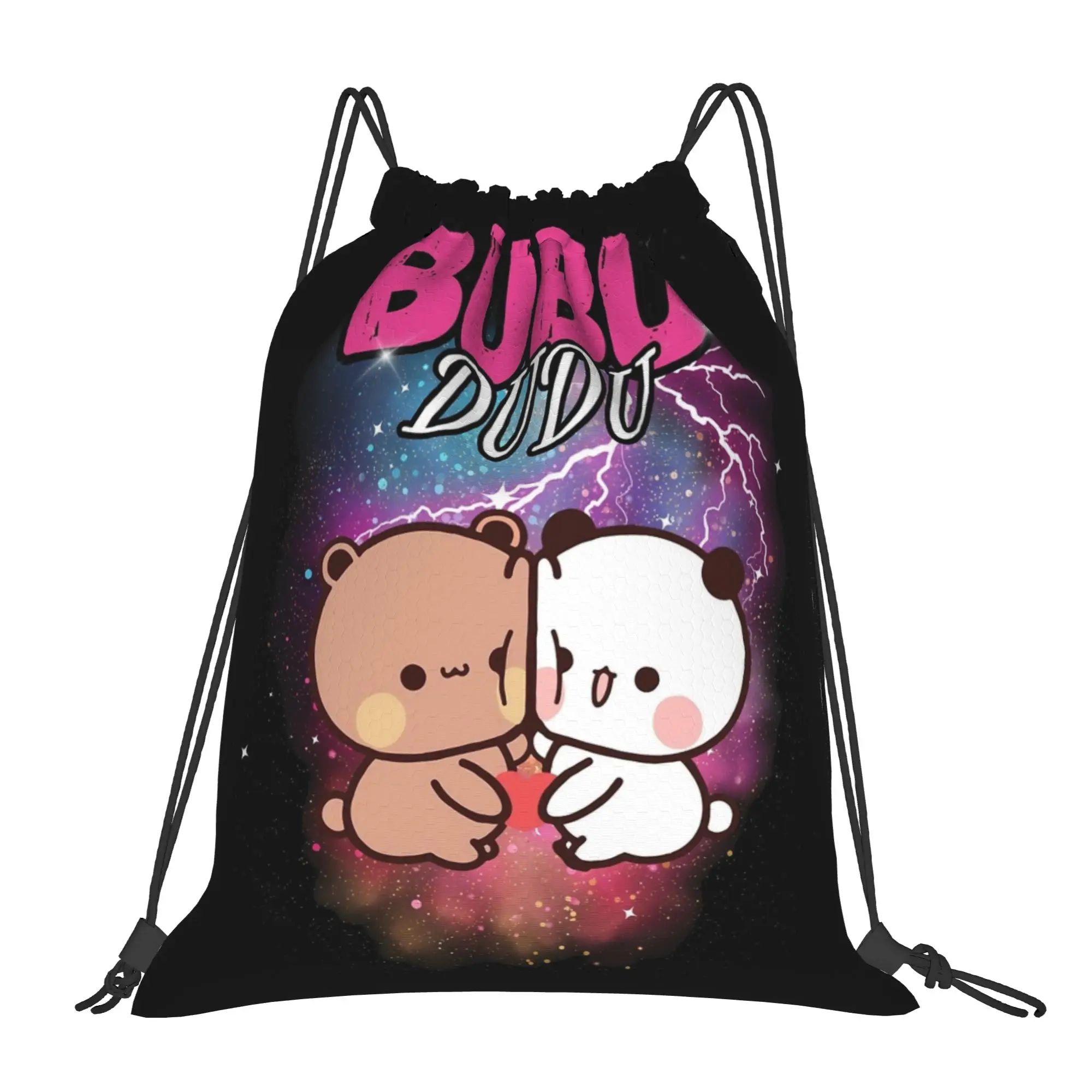 

Ретро-рюкзак Bubu and Dudu на шнурках, спортивная сумка для спортзала, водонепроницаемый мешок-рюкзак для бега