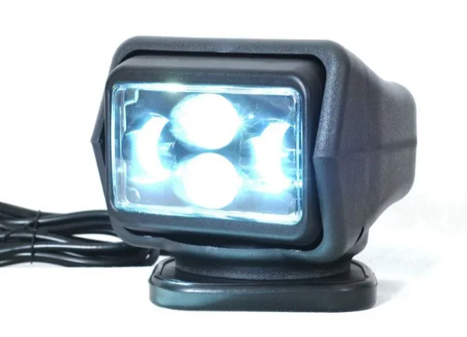 High Power LED Searchlight Light 60W 360 Degree Wireless Car Boat Vehicles Spotlight Magneti Base LED Work Light