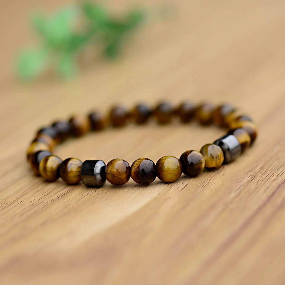 Classic Tiger Eye Stone Beads Bracelet Homme 2023 Fashion Bracelets Chakra Black Magnetic Hematite Bracelets Women Jewelry Gift