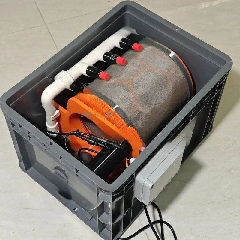 10000 Flow Plastic Micro Filter Fish Pond Conversion Fish Tank Filter Automatic Backwashing Sewage Circulation System
