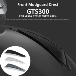 New Motorcycle Accessories Front Fender Trim Decorative Mudguard Crest Cover For Vespa GTS300 gts300 GTS 300 Super 2023 2024