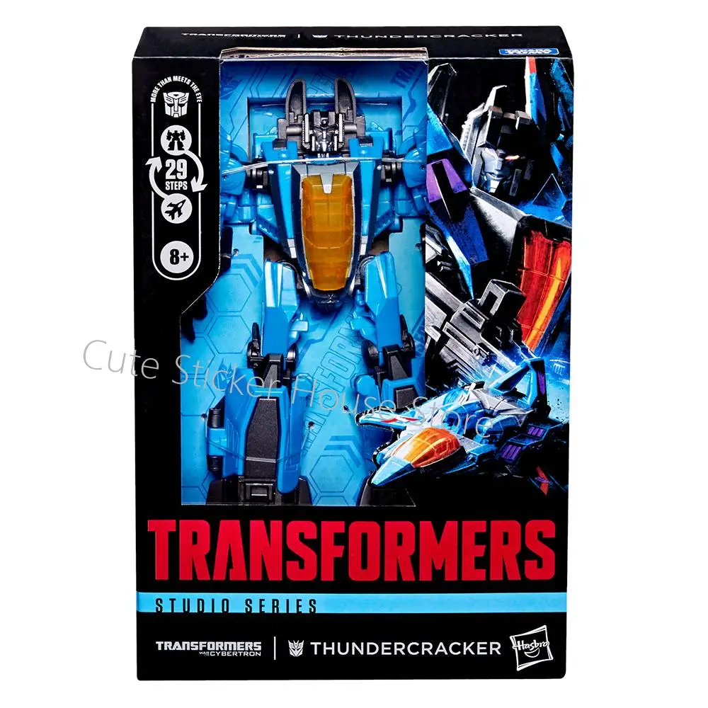 Disponibile Trasformatori originali Hasbro Studio Series Voyager Class: War for Cybertron Thundercracker Robot da collezione Action Toy