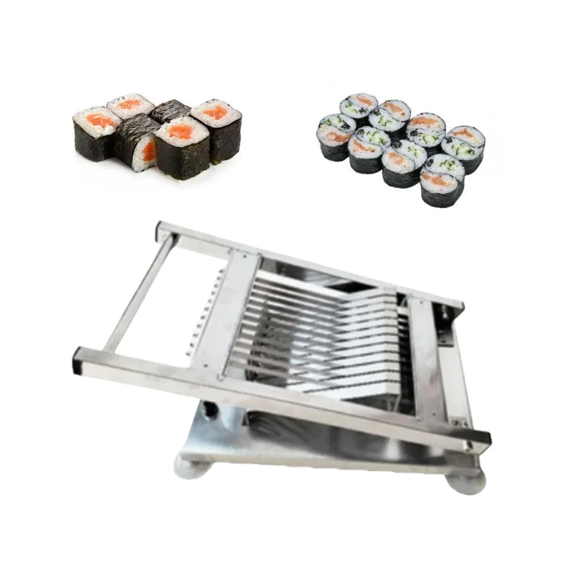 คู่มือ 1.7 ซม./2 ซม./2.4 ซม.ซูชิม้วนเครื่องตัดญี่ปุ่นข้าวซูชิม้วนตัดเครื่องมือซูชิเครื่องตัดเครื่องตัด