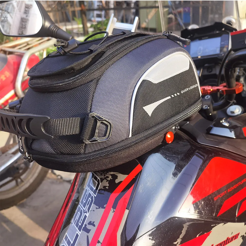 For SUZUKI V-Strom 1050 1000 650 800 DE SE DL1050 DL1000 DL650 XT 250SX GSX-8S GSXS8R Motorcycle Tank Bag Quick Lock Top Case