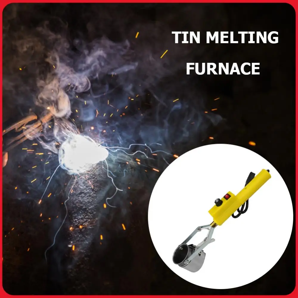 

300W/500W Adjustable Temperature Tin Melting Solder Furnace Desoldering Pot Tool