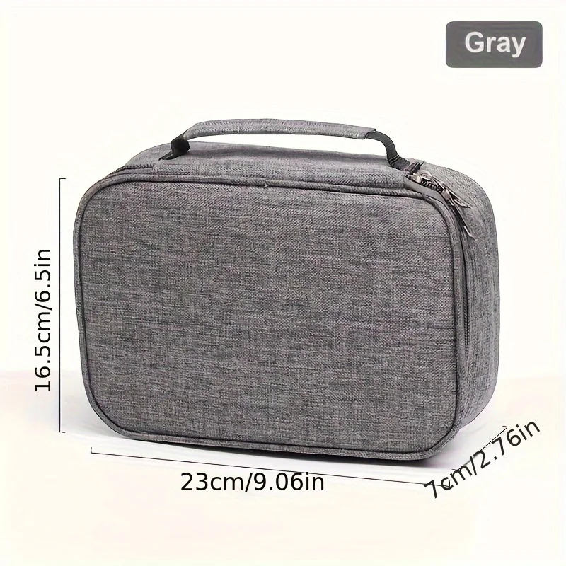 Semplice astuccio impermeabile con 72 fori: grande capacità, multistrato, staccabile, leggero e portatile