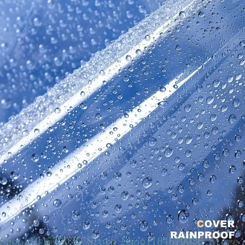 Capa descartável para motocicleta, à prova d'água, fechada, interna e externa, à prova chuva, scooter elétrica, protetor à prova poeira