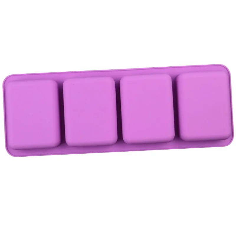 Silikonform mit Blumenmuster für die Herstellung von Seifen, rechteckig, rund, für Badezusätze, Mondkuchen, Kerzen, Schokolade, Küchen- und Backwerkzeug. – Detail 9
