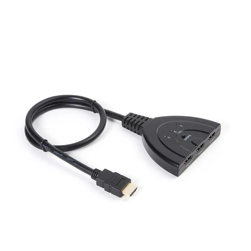 Hd Switcher 3-In-1 Uit HD--MI Verdeler 3-In-1 Hd 1-In-3 Videomonitor Scheider Computer Video Converter
