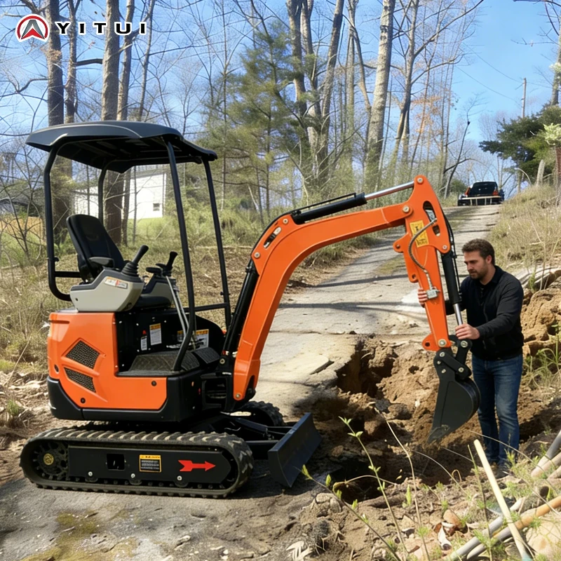 

2026 Fast Delivery Mini Excavator Multi Functional High Quality Diesel Engine Ce Epa Euro 5 Customized Fast Delivery 2 Ton