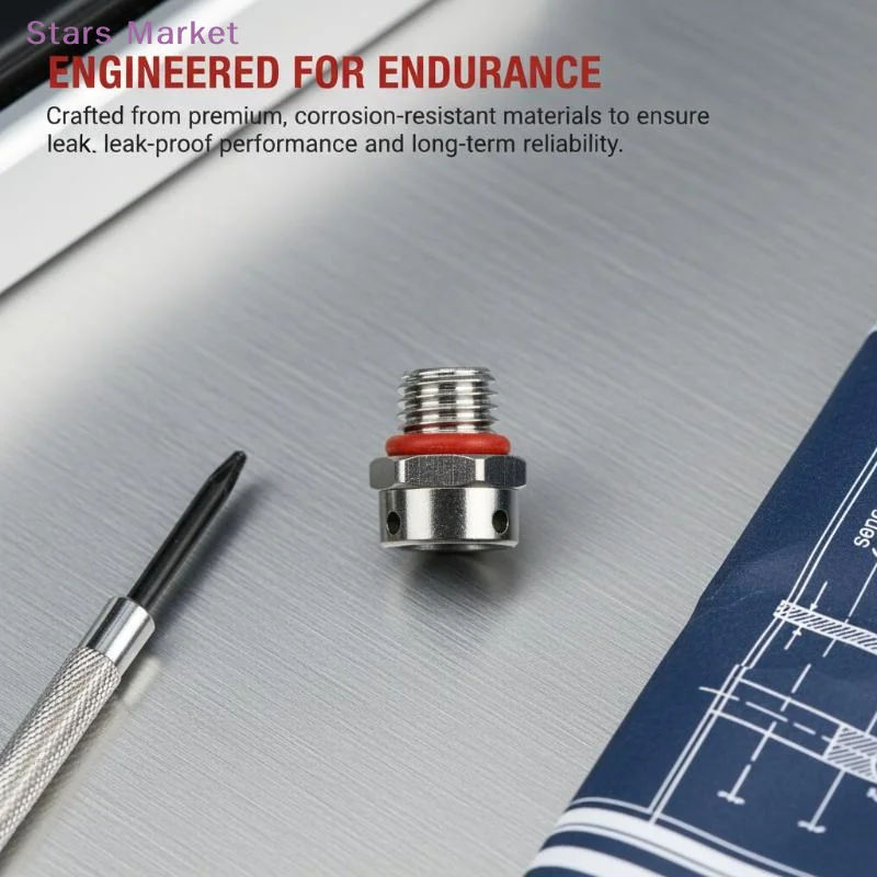 New304 Stainless Steel Air Vent Valve Waterproof Screw In Breather Vent Valve M5 M6 M8 M10 M12 M14 M16 M18 M20 Automatic Venting
