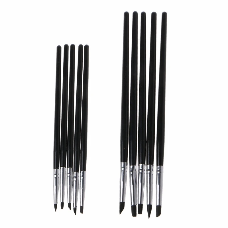 Silicone Clay Shaping Pen 5Pcs Clay Shapers Wax Carving Sculpting Painting Tool Dropship