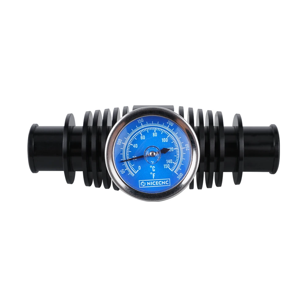 NICECNC Für Yamaha Raptor 700 700R Kühler mit Inline-Temperaturanzeige für Suzuki LTZ400 Honda TRX ATV Zubehör – Detail 15
