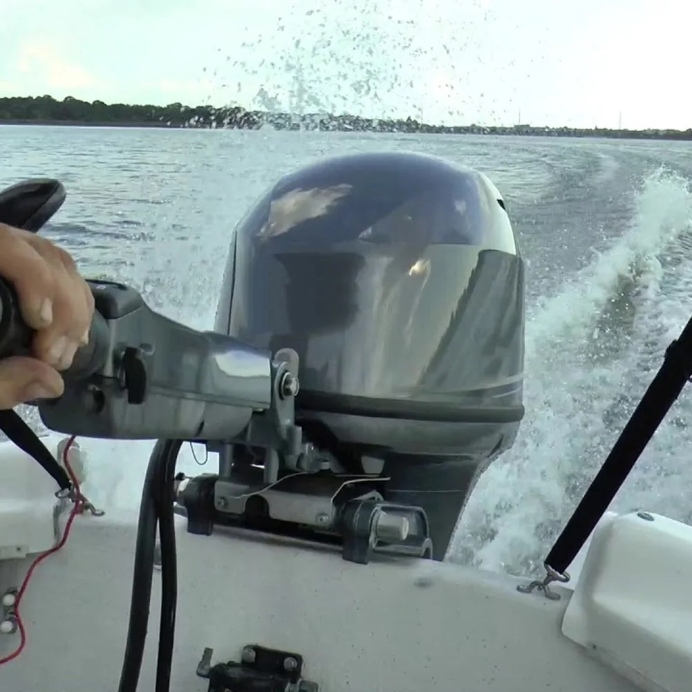 مقبض مشبك Transom للمحركات الخارجية 25HP 40HP 48HP 60HP رقم الجزء 66343118014D استبدال سبائك الألومنيوم #5