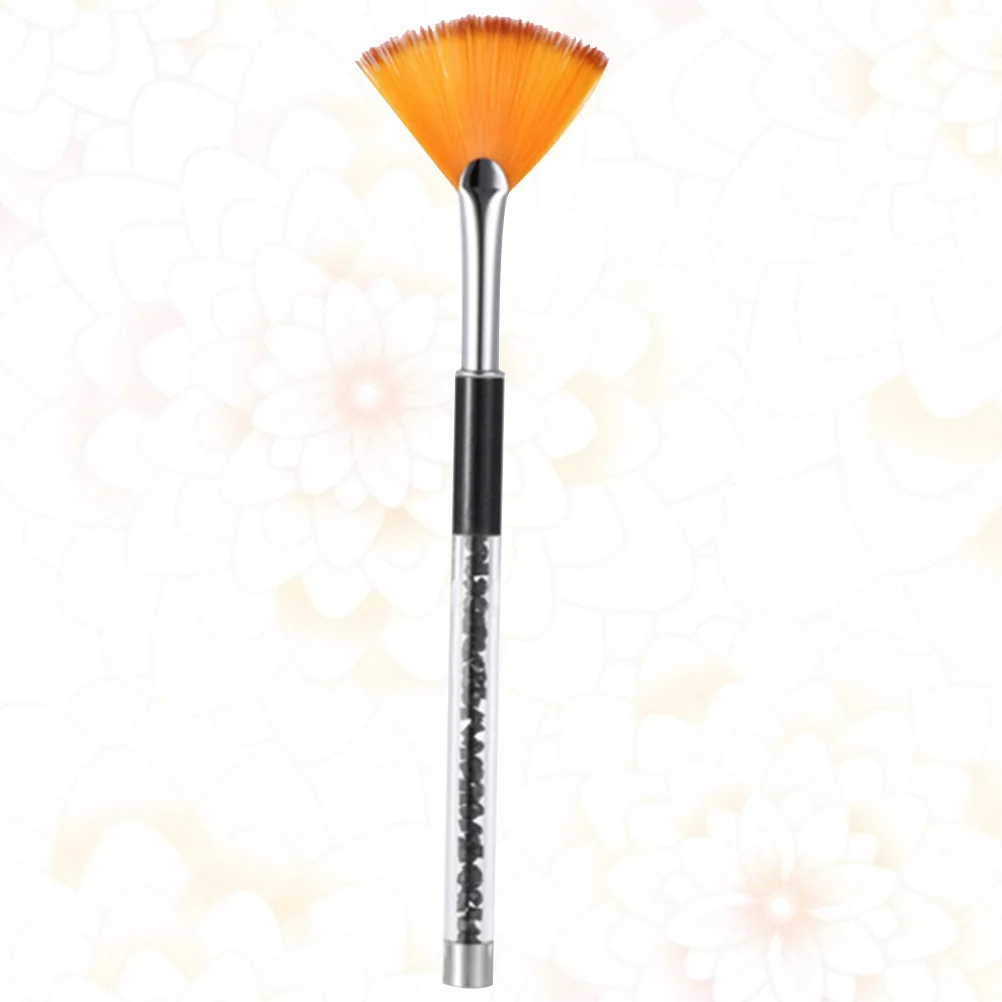 

1Pcs Nail Art Pen Kit Includes Brush with Drill Handle Flat Fan Shape Lightweight Easy to Use for Gradient Color Effects Women's