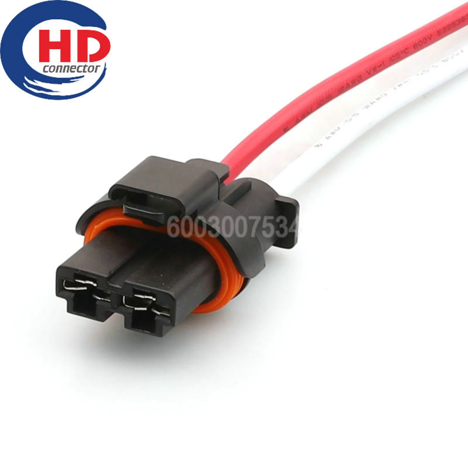 2 Pin 8mm Female Cooling Fan Control Module Connector For Ford Focus Kuga Mondeo Land Rover Freelander 1544361-1