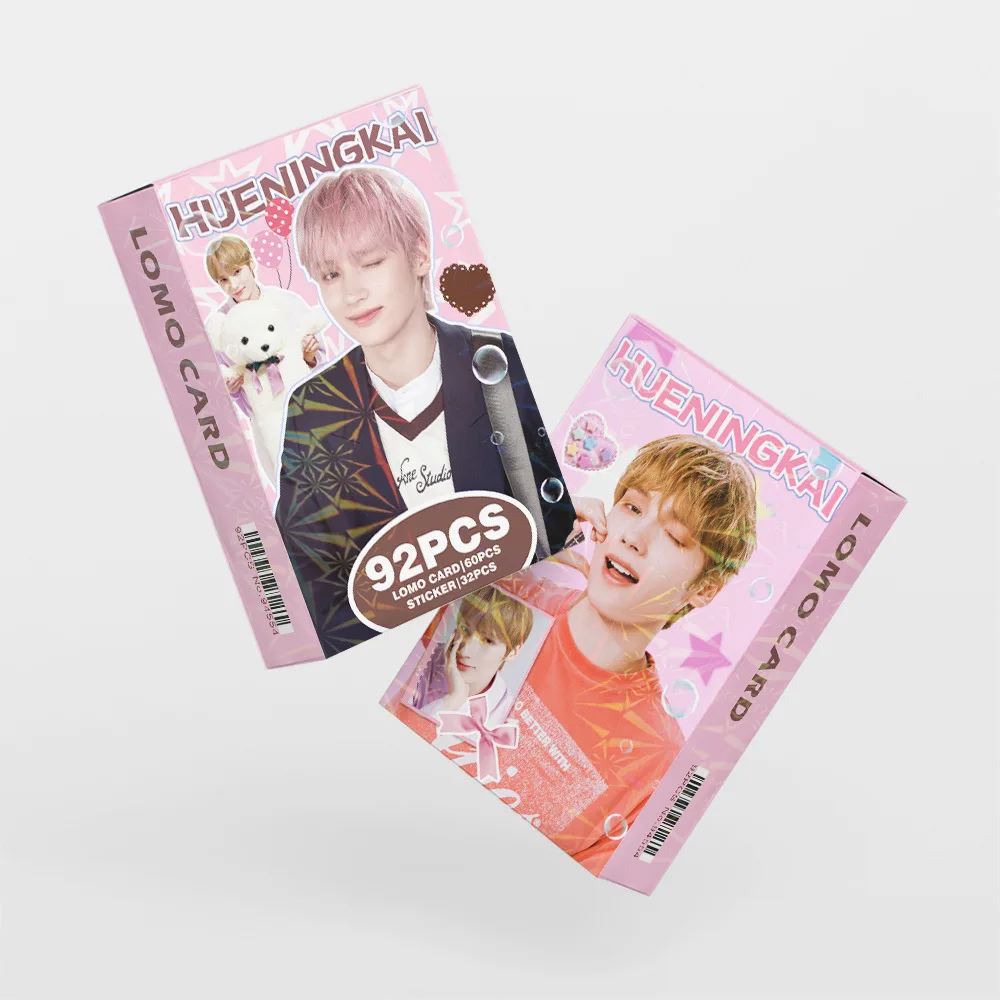 92枚のボーイズバンド個人写真ステッカー、ヨンジュンLOMOカード、カン・テヒョンファンサポートカード、コレクタブルギフト