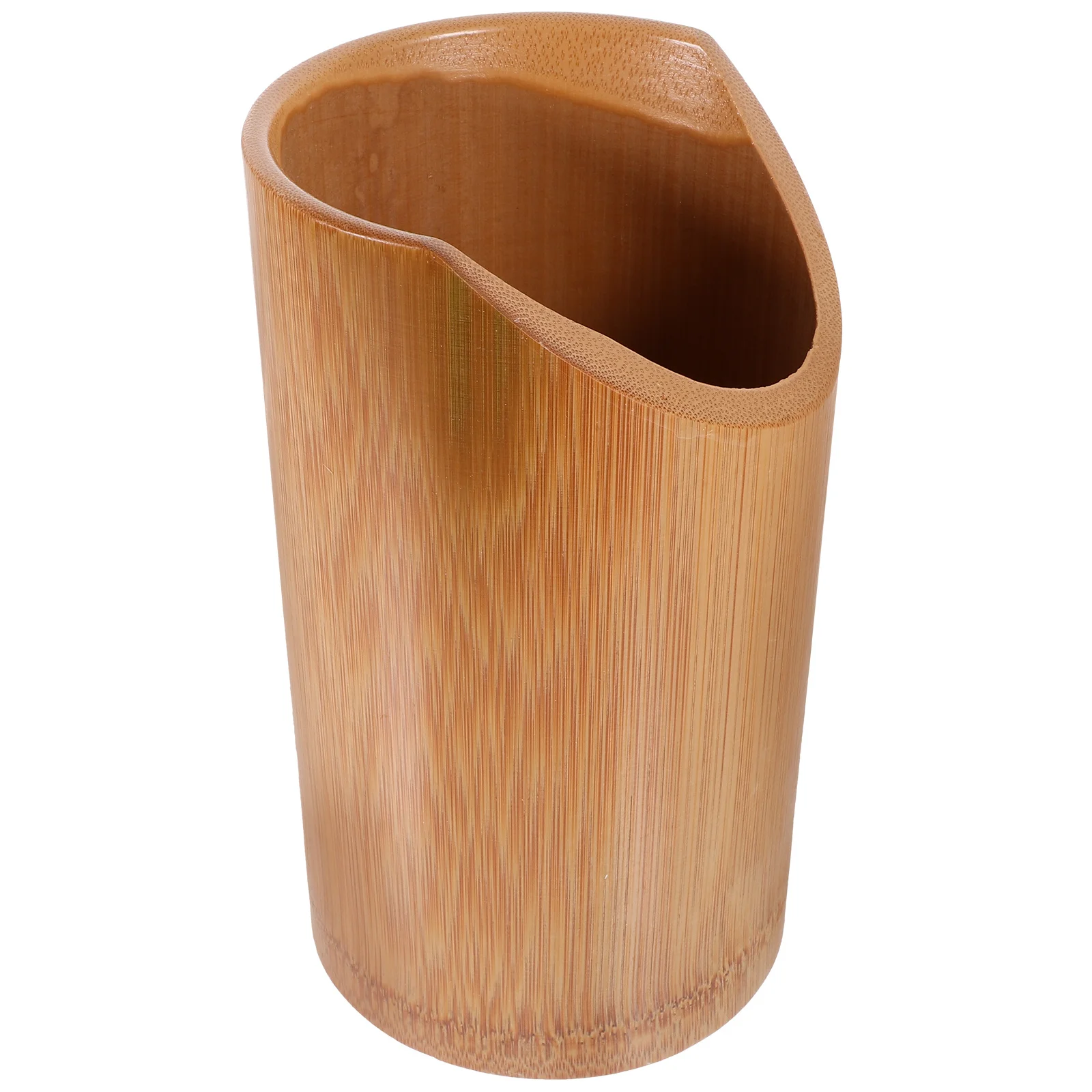 

Bamboo Chopsticks Storage Canister Kitchen Utensil Holder Countertop Cutlery Organizer Bamboo Chopsticks Holder