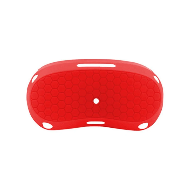 VR Headset Cover Soft Sleeves Silicone Case Protective Cover Shell For Pico 4 VR Headset Glasses Accessories Parts Red