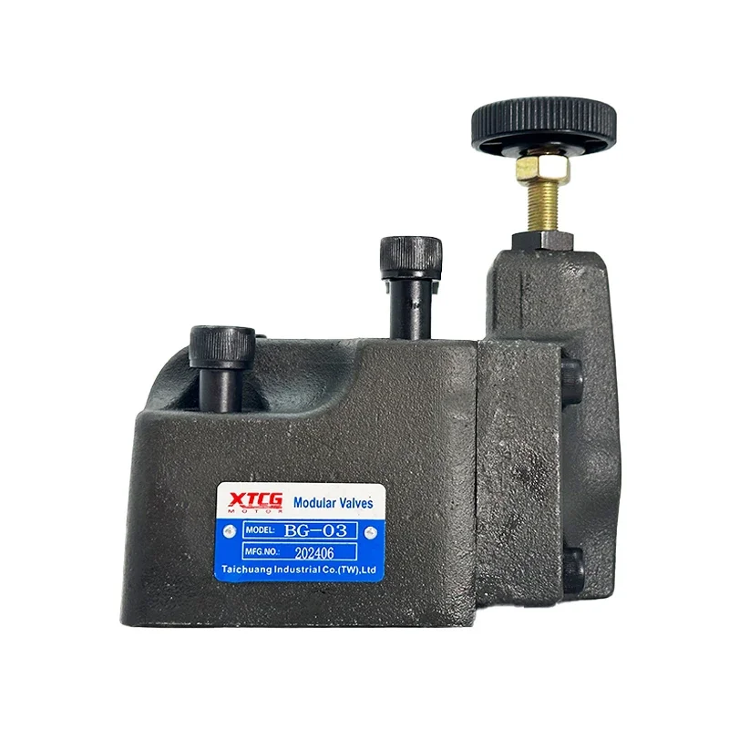 

RV-03G/ RV-06G Hydraulic Plate Flow Control & Plate Relief Valve pilot Pressure Valve