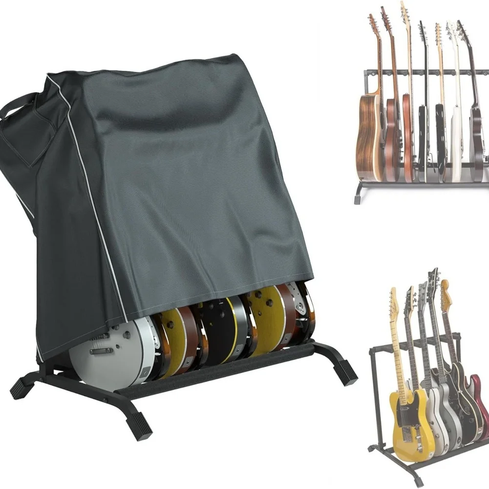 Oxford Cloth Guitar Cover Guitar Accessories 600D Oxford Cloth Guitar Stand Cover Sleek Simple Design Discreet Vents Design