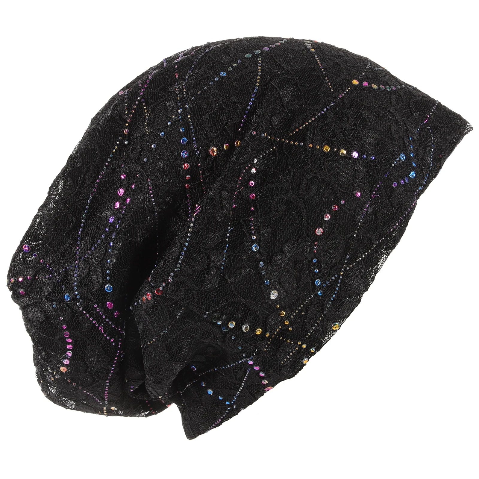 

Chemo Hats Women Breathable Turban Scarf Satin Sleep Bonnet Adult Pile Cap Headwear Chemotherapy Postpartum Ac Hat