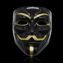 Film Theme Mask Joker Movie Cosplay V for Vendetta Hacker Mask Anonymous Guy Fawkes Adult Kids Halloween Christmas Party Gift