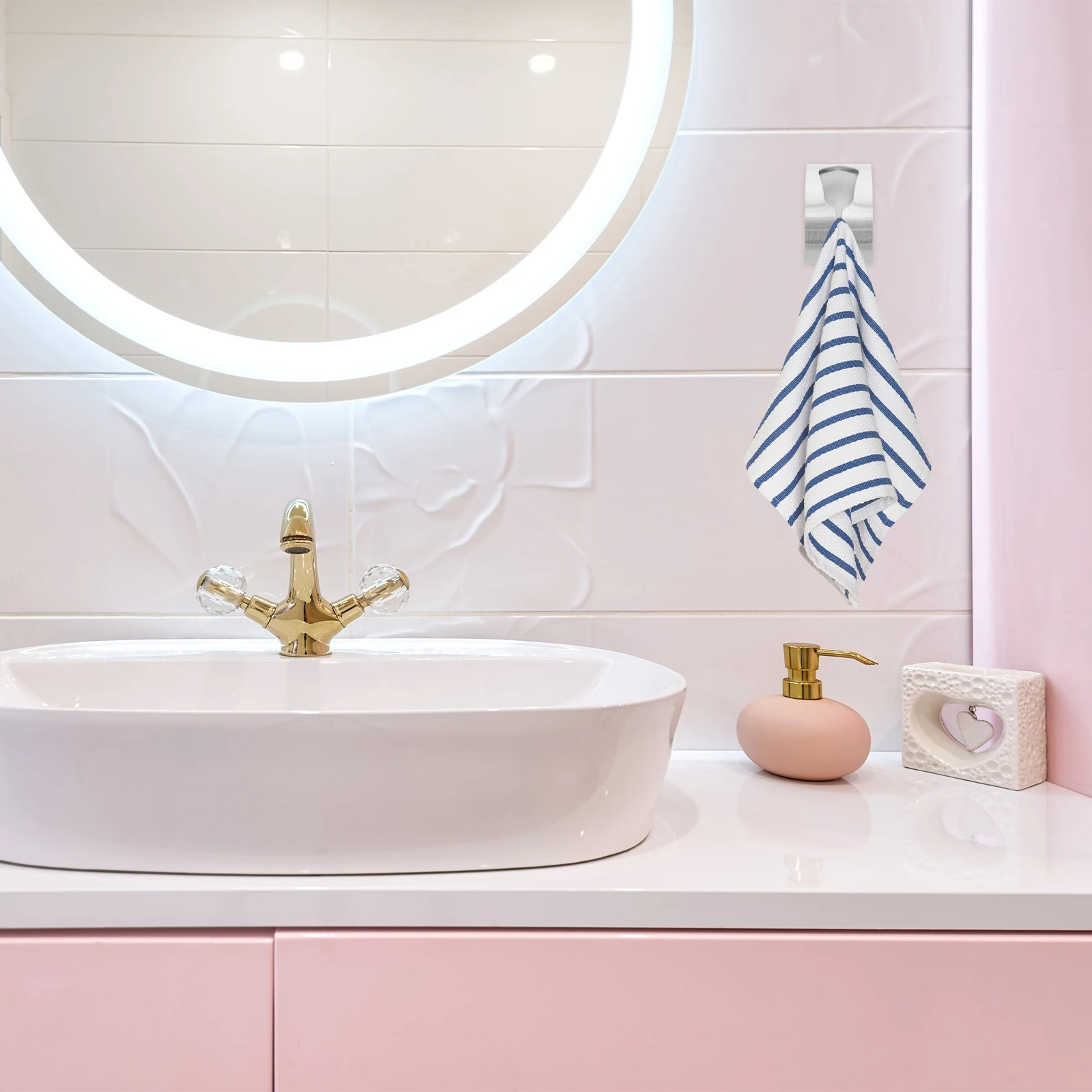 

4 шт. настенные крючки из нержавеющей стали для кухни, ванной комнаты, вешалка для полотенец, аксессуары для дома, SpaceSaver, высокая емкость