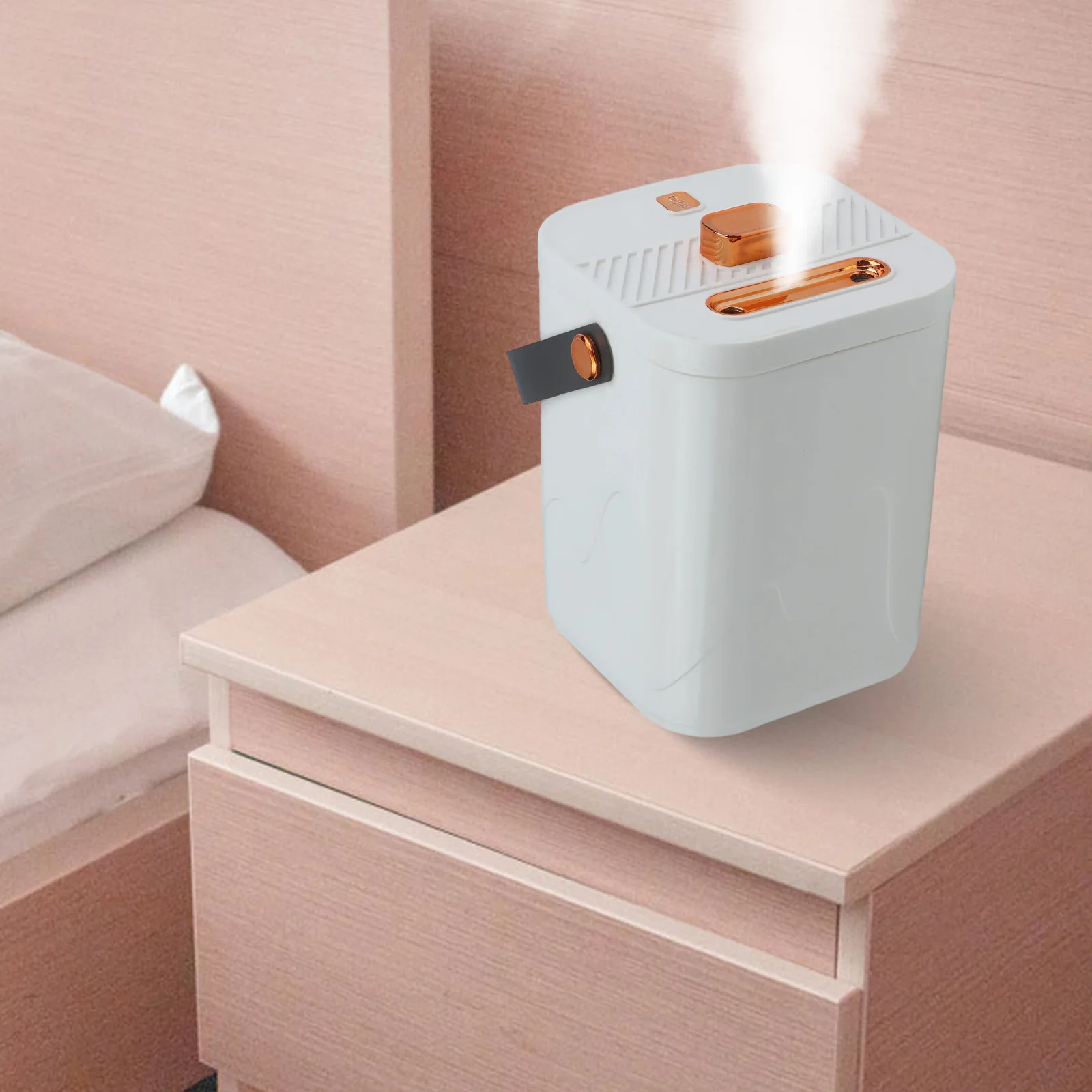 For Sleeping Dual Spray Humidifier 1800ML Humidifier For Home Use Green Large Capacity Mist Diffuser Soothing Ambient Light
