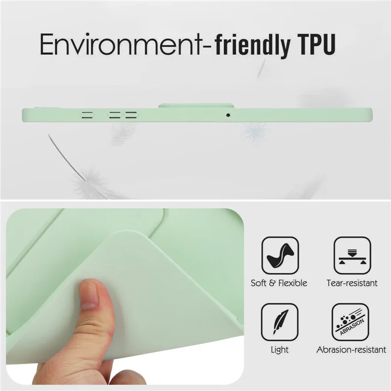 

Мягкий силиконовый чехол-подставка для планшетов Samsung Galaxy Tab S11, A11, A9 Plus, A8, A7 Lite 11, 10.5, 8.7 с функцией подставки-держателя