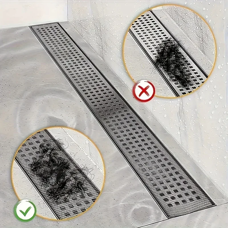 Disposable Shower Drain Hair Catcher, Bathroom Accessory
