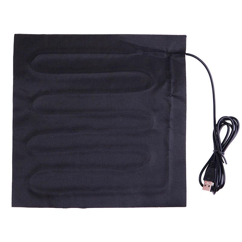 22x22cm 5v USB Haustier wärmer Heizkissen elektrisches Heizkissen Winter warmer Teppich Kohle faser Heizkissen Hand wärmer