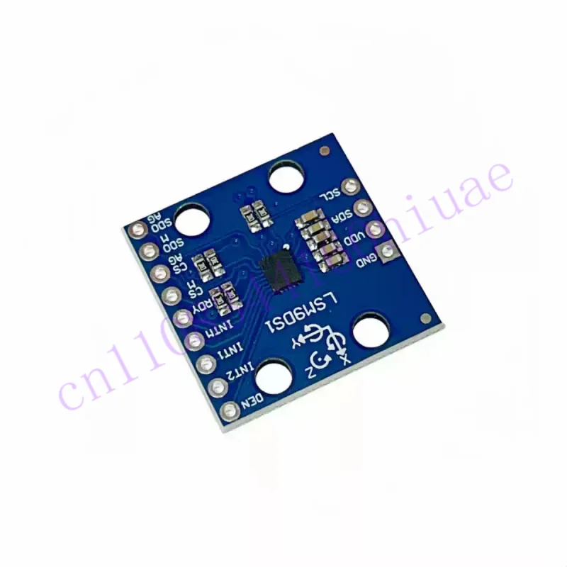 LSM9DS1 9-axis electronic compass, accelerometer and gyroscope high-precision sensor module